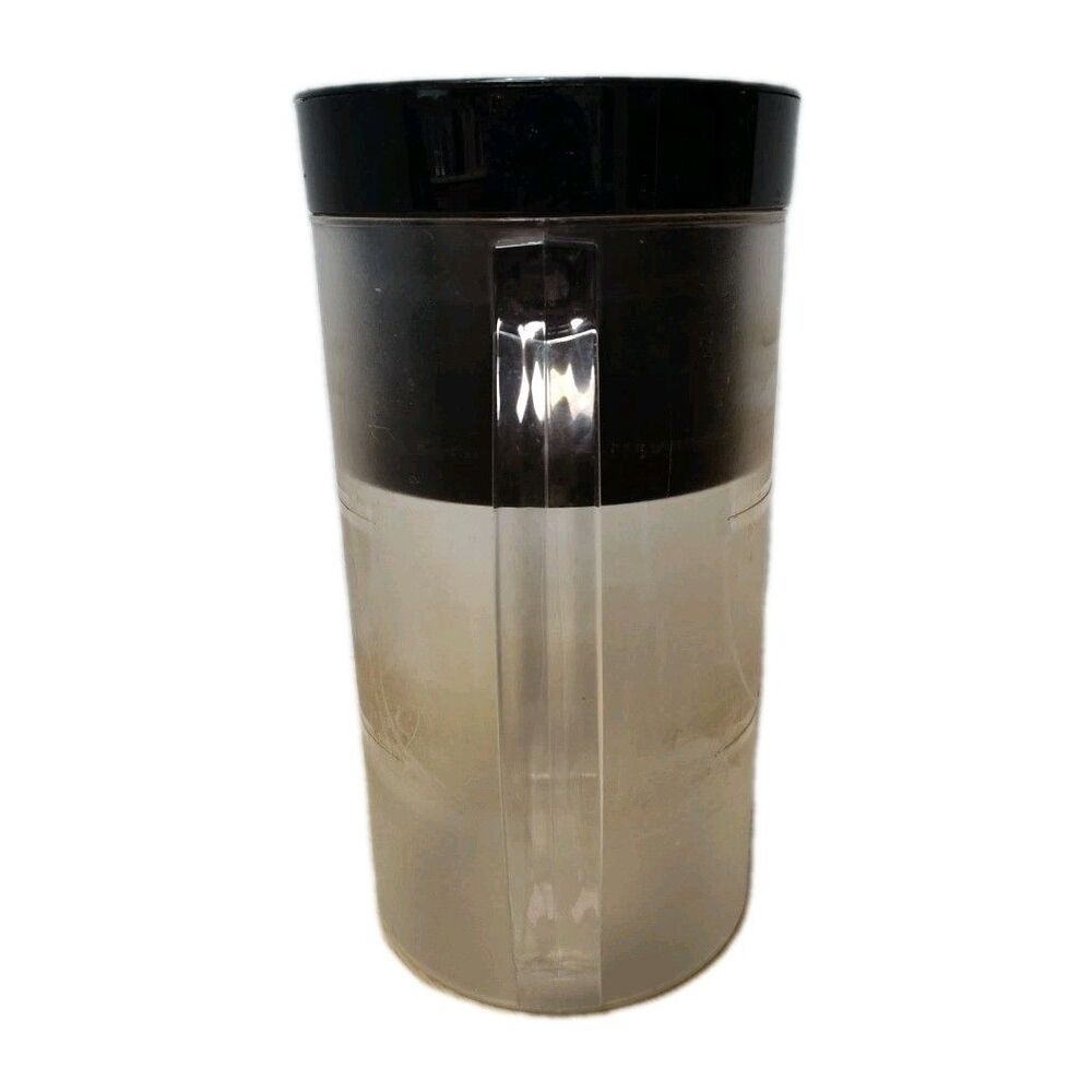 Mr. Coffee 2 Qt Iced Tea Maker TM1 Clear Pitcher Black Lid Replacement Parts - Picture 4 of 8